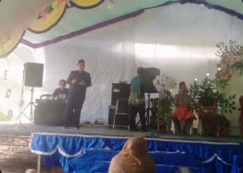 Wakil Ketua I DPRD Natuna Hadiri Resepsi Pernikahan Anak Kepala Desa Cemaga Selatan