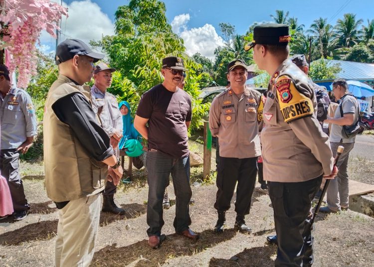 Polres Bintan Lakukan Pengawalan Dan Pengamanan Pelepasan Logistik Pemilu Hasil Rekapitulasi Perolehan Suara