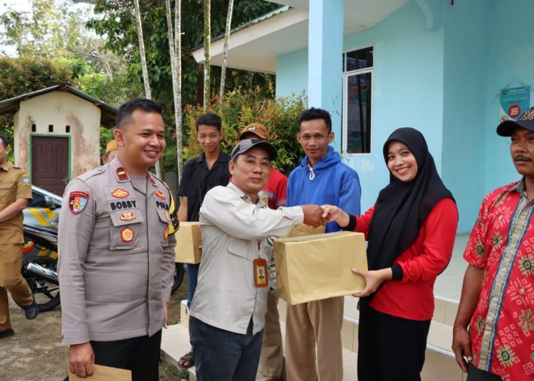 Sukses Melaksanakan Pemungutan Suara Polres Bintan Apresiasi Kepada Seluruh KPPS di Kabupaten Bintan