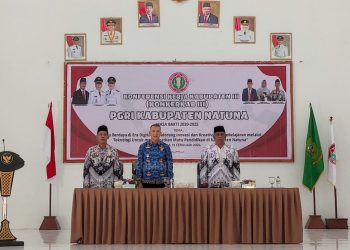 Wakil Bupati Natuna Buka Kegiatan Konferensi Kerja PGRI ke II