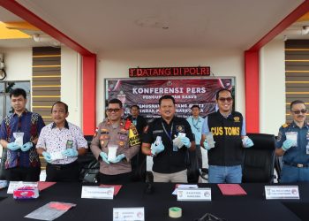 kembali, Polres Bintan Musnahkan 1 Kg Narkotika Jenis Sabu