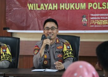 Jumat Curhat Kapolres Bintan Dengan Masyarakat Teluk Bintan