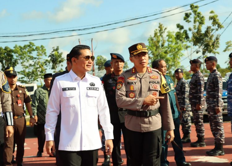 Operasi Ketupat Seligi 2024, Polres Bintan Laksanakan Apel Gelar Pasukan