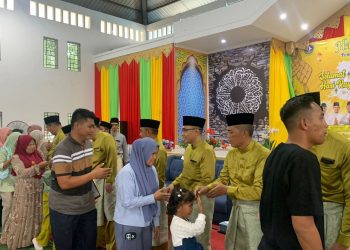 Halal Bi Halal Kapolres Bintan Bersama Dengan Bupati Bintan Beserta FKPD Bersama Masyarakat