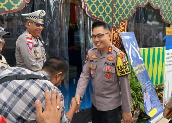 Kapolres Bintan Cek Langsung Arus Balik Lebaran 1445 H Tahun 2024. Pemudik Sudah Mulai Padat