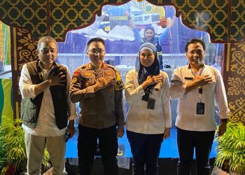 Kapolres Bintan Pantau Langsung Arus Balik Hingga Dini Hari