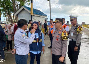 Kapolres Bintan Cek Kesiapsiagaan Personel Dihari Terakhir Pelaksanaan Operasi Ketupat Seligi 2024