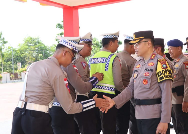 Halal bihalal Kapolres Bintan Dengan Seluruh Personil Polres Bintan