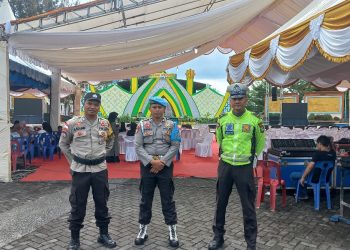 Polres Bintan Lakukan Pengamanan (MTQH) Ke-13 Tingkat Kabupaten Bintan Tahun 2024