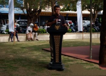 Pemkab Natuna Buka Bazar Murah, WAN siswandi: gerakan pangan murah merupakan program pemerintah pusat yang harus ditegakkan