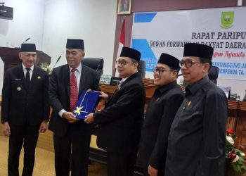 Dewan Perwakilan Rakyat Daerah (DPRD) Kabupaten Natuna Gelar Rapat Paripurna