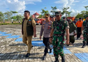 Kapolres Bintan Hadiri Apel Kesiapsiagaan Tingkat Kabupaten Bintan