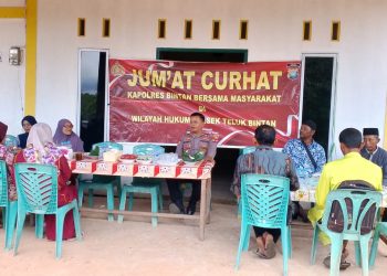 Jumat Curhat Polres Bintan Kembali Tampung Aspirasi dan Keluhan Masyarakat