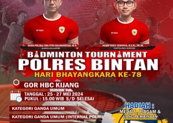 Semarakan HUT BHAYANGKARA KE-78 Tahun 2024, Polres Bintan Laksanakan Berbagai Macam Pertandingan