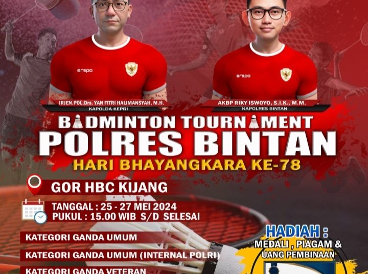 Semarakan HUT BHAYANGKARA KE-78 Tahun 2024, Polres Bintan Laksanakan Berbagai Macam Pertandingan