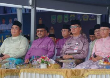Sekertaris Daerah Kabuten Natuna Boy Wijanarko Hadiri Pawai Ta’aruf MTQH Ke X Tingkat Provinsi