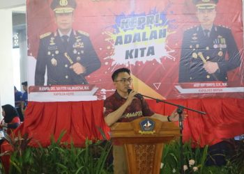Peringati Hari Bhayangkara Ke-78, Polres Bintan Laksanakan Turnamen Bola Voli