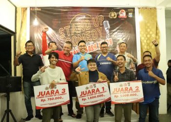 Menyambut HUT Bhayangkara ke-78, Polres Bintan Gelar Lomba Standup Comedy