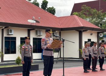 Sejumlah Pejabat Utama dan Kapolsek Jajaran Polres Bintan Pindah Tugas