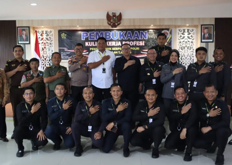 12 Siswa Sespimmen Polri Dikreg Ke-64 T.A. 2024 lakukan Penelitian di Polres Bintan