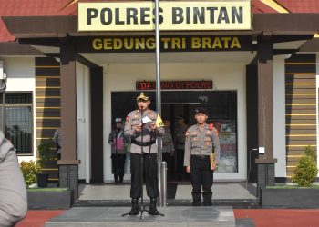 Resmi, Polres Bintan melaksanakan Operasi Keselamatan Berlalu Lintas dengan Sandi Patuh Seligi-2024