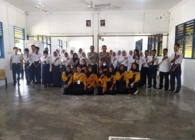 Operasi Patuh Seligi-2024 Polres Bintan, Sosialisasikan Keselamatan Berkendara Kepada Pelajar