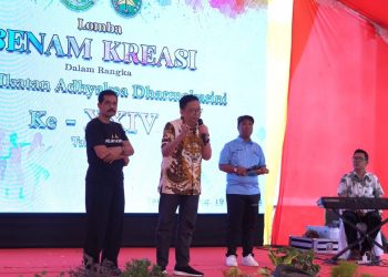 Kejati Kepri Gelar Gerak Jalan Santai Serta Senam Kreasi Menyambut HBA Ke-64 dan HUT IAD Ke-XXIV Tahun 2024