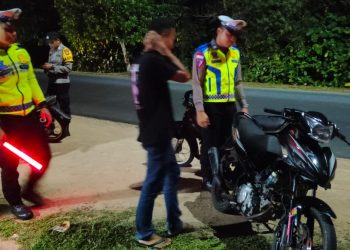 Operasi Patuh Seligi 2024 Polres Bintan, Patroli Serentak Cegah Kejahatan Jalanan  Disetiap Sudut Kota