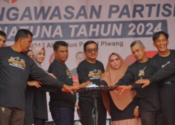 Badan Pengawas Pemilu (BAWASLU) Natuna Gelar Launching Pengawas Partisipatif Pilkada 2024