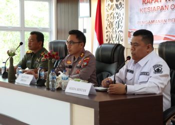 Kapolres Bintan Pimpin Rapat Koordinasi Lintas Sektoral Menuju Operasi Mantap Praja 2024