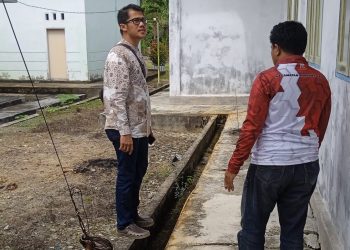 Anggota Komisi III DPRD Kabupaten Natuna , Wan Ricci Saputra Kungker ke Kecamatan Bunguran Barat
