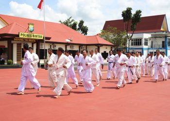Sebanyak 38 Personel Polres Bintan Ujian Kenaikan Pangkat Periode Januari 2025