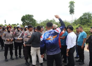 Amankan Pilkada Serentak 2024, Polres Bintan Latihan Sistim Pengamanan Kota