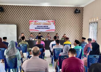 Jumat Curhat Kapolres Bintan di Kelurahan Tembeling Tanjung, Ajak Masyarakat Gunakan Hak Pilih Saat Pilkada 2024
