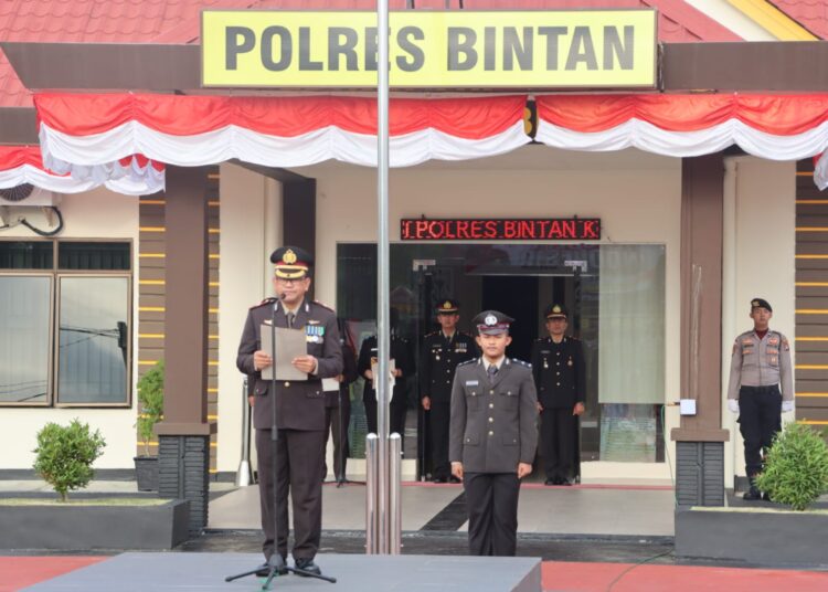 Polres Bintan Laksanakan Upacara Peringati Hari Kemerdekaan RI ke-79