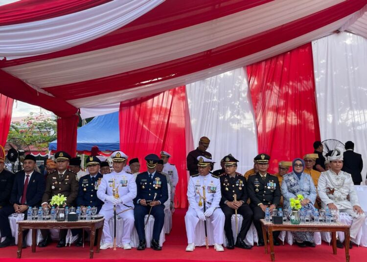 Kapolres Bintan Ikuti Upacara HUT RI ke-79 Tingkat Kabupaten Bintan