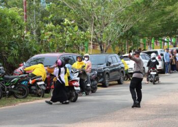 Pendaftaran Calon Bupati dan Wakil Bupati Bintan Berjalan Aman, Ketua KPUD Bintan Ucapkan Terima Kasih Kepada Polres Bintan