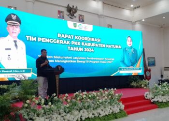Bupati Natuna Berharap Melaluai Rapat Koordinasi TP-PKK Meningkatan Kesejahteraan dan Pembangunan Natuna