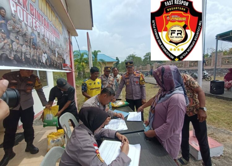 Polsek Bintan Timur Adakan Program Beras Murah