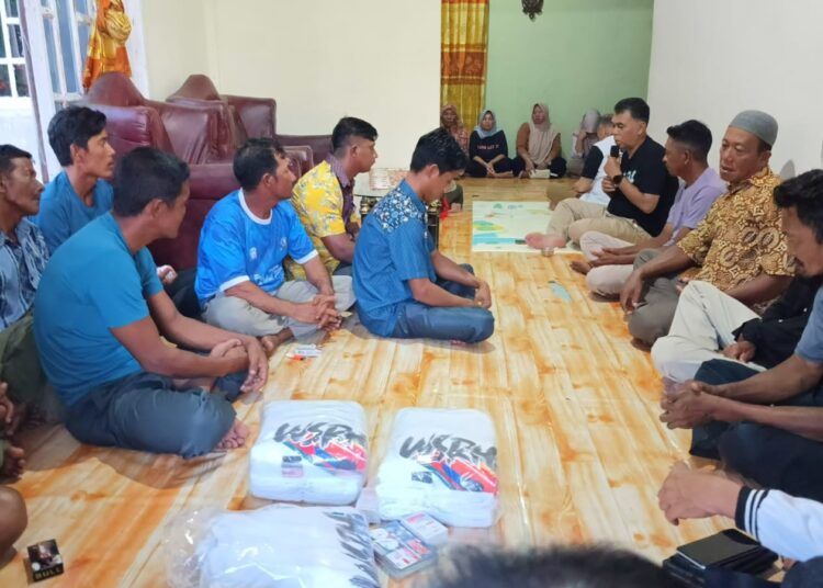 Dalam Kampanyenya di Teluk Buton WAN Siswandi Komitmen Dukung Kesejahteraan Masyarakat