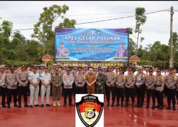 Polres Bintan Gelar Pasukan dalam Rangka Operasi Zebra Seligi 2024