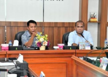 Ketua DPRD Pimpin Rapat Badan Angaran (Banggar) DPRD Natuna