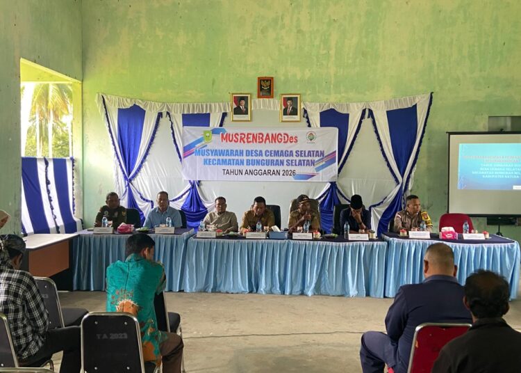 Pemerintah Desa Cemaga Selatan Laksanakan Musrenbangdes Tahun Anggaran 2026