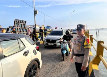 Arus Balik Usai Libur Lebaran Pengamanan di Pelabuhan ASDP di Perketat