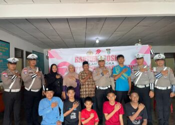 Menjelang Hari Bhayangkara Ke-79 , Polres Bintan Gelar Pembagian Bantuan Sosial Kepada Panti Asuhan Ar Rahman