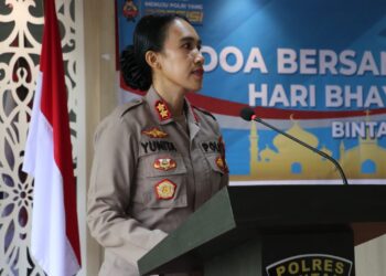 Polres Bintan Gelar Do’a Bersama Lintas Agama dalam memperingati Hari Bhayangkara ke-79