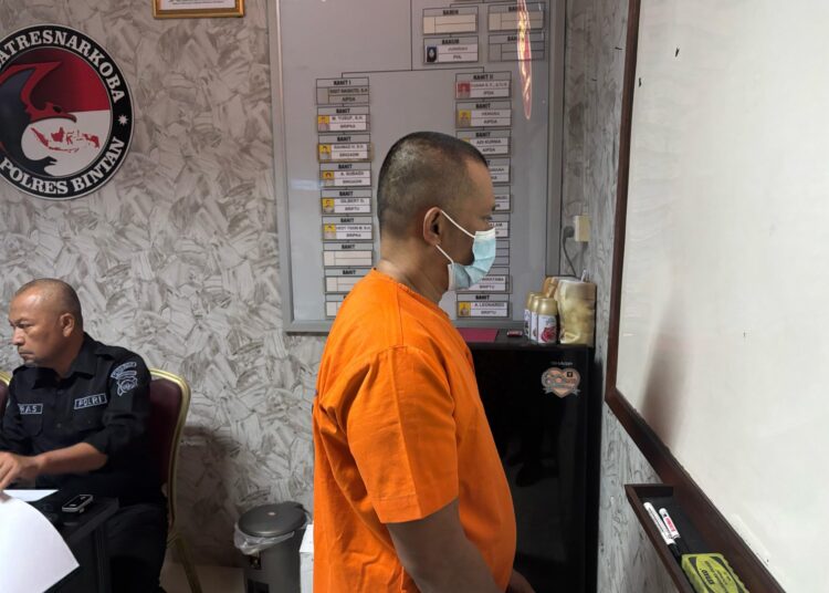 Polres Bintan laksanakan Press Release Pengungkapan Kasus Tindak Pidana Narkotika