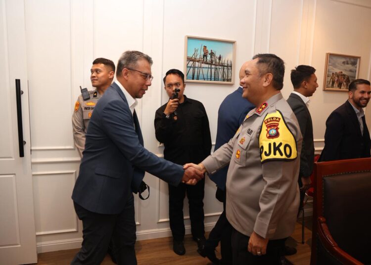 Kapolda Kepri Terima Kunjungan  Kehormatan IFLEC: Perkuat Sinergi Pemberantasan Kejahatan Lintas Negara