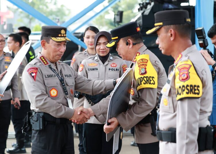 Kapolda Kepri Hadiri Gelar Apel Kasatwil Tahun 2025, Kapolri Tekankan Semangat Polri untuk Tingkatkan Pelayanan Masyarakat