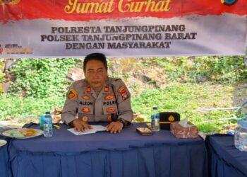 Tampung Aspirasi dan Keluhan Masyarakat, Polsek Tanjungpinang Barat Laksanakan Kegiatan Jumat Curhat
